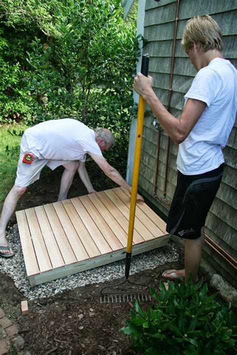 32 Beautiful And Easy Diy Outdoor Shower Ideas A Piece Of Rainbow