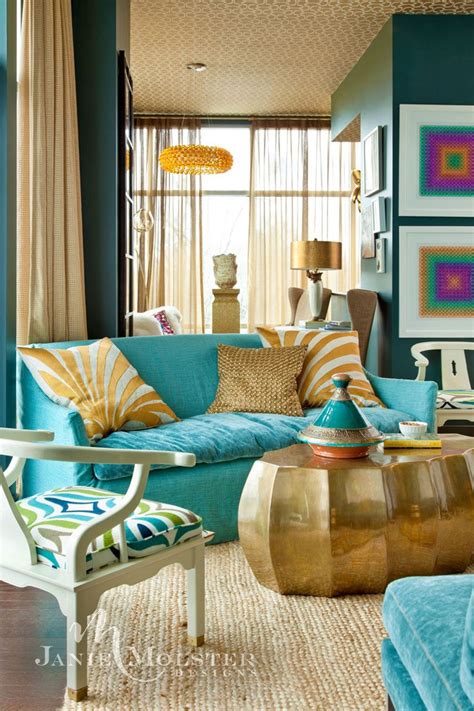 Pin By Lobna Abdelaziz On Janie Molster Living Room Turquoise Teal Couch Living Room