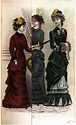 19th Century Historical Tidbits: 1882 Women's Fashions