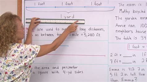 5 yards equal 4.572 meters (5yd = 4.572m). Learn about feet, yards, and miles - measurement lesson ...