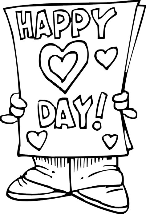 These printable valentine cards print in black & white and add some colors with markers or crayons. Free Printable Valentine Coloring Pages For Kids