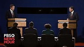 Bush vs. Dukakis: The first 1988 presidential debate - YouTube