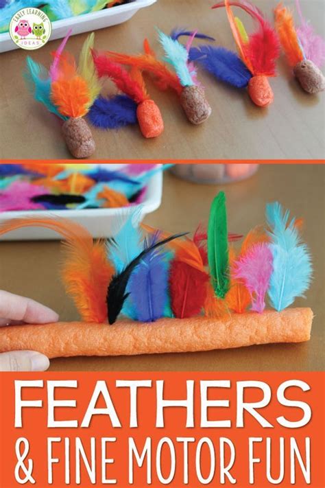 An Easy Feather Fine Motor Activity That Your Kids Will Love Fine