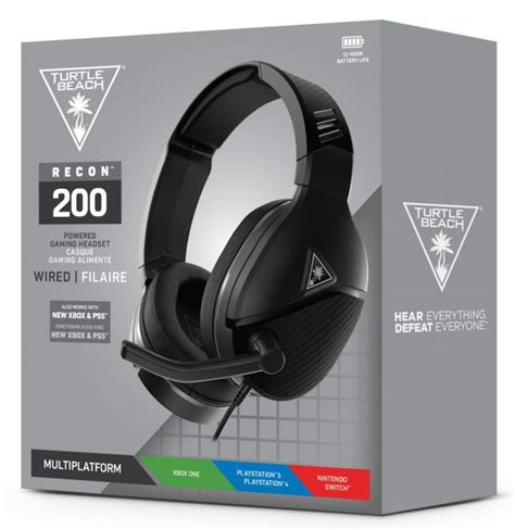 Turtle Beach Recon 200 Gaming Headset For Xbox And Playstation Ps5