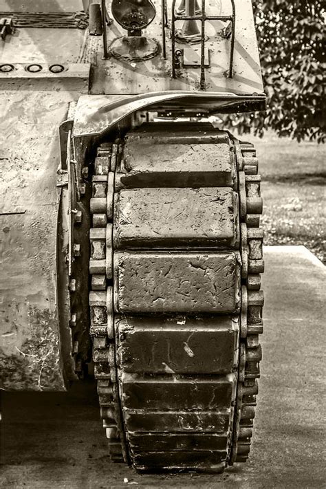Sherman Tank Tracks Photograph By Chris Smith Fine Art America