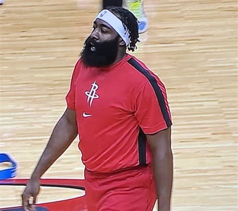 Video James Harden Looks Fat In First Appearance With Rockets Page 5
