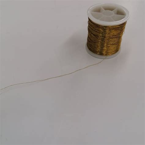 Gold Metallic Thread By Sew Cool Quilt Yarn Stitch