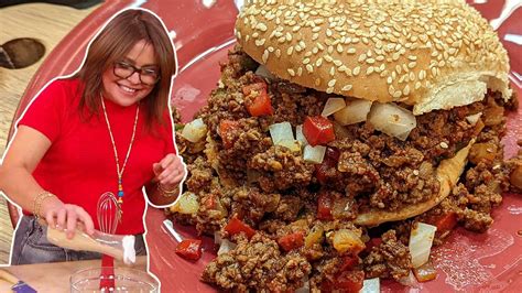 how to make spicy chorizo sloppy joes rachael ray youtube