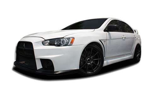 You can buy the evo x fenders and front right from an evo x and have installed as well. Welcome to Extreme Dimensions :: Item Group :: 2008-2017 ...