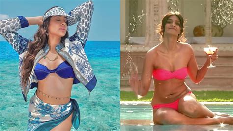 Janhvi Kapoor And Sonam Kapoors Boldest Bikini Moments That Went Viral Come Fall In Love