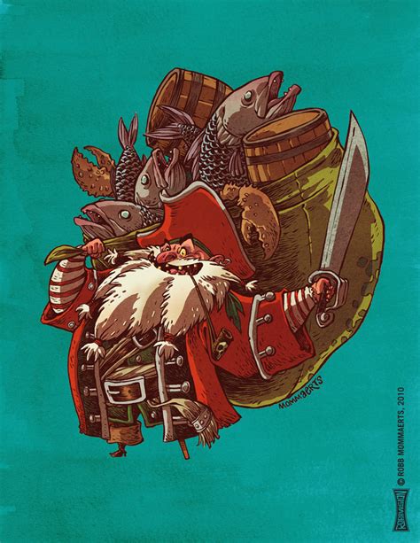 Pirate Santa By Robbvision On Deviantart