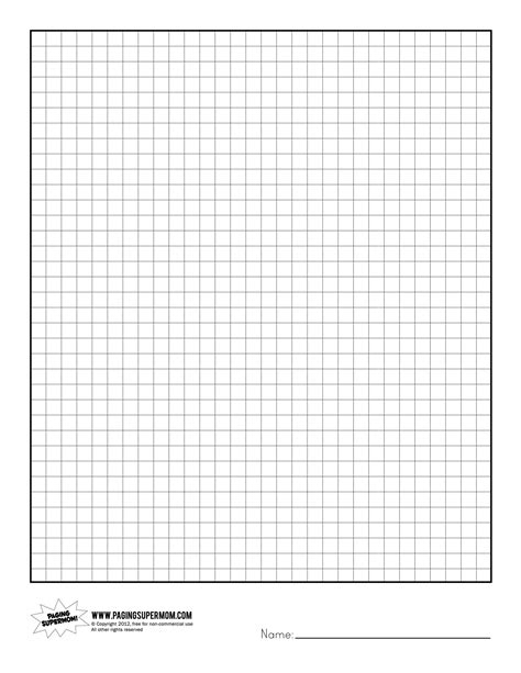 Printable Maths Paper Printabletemplates