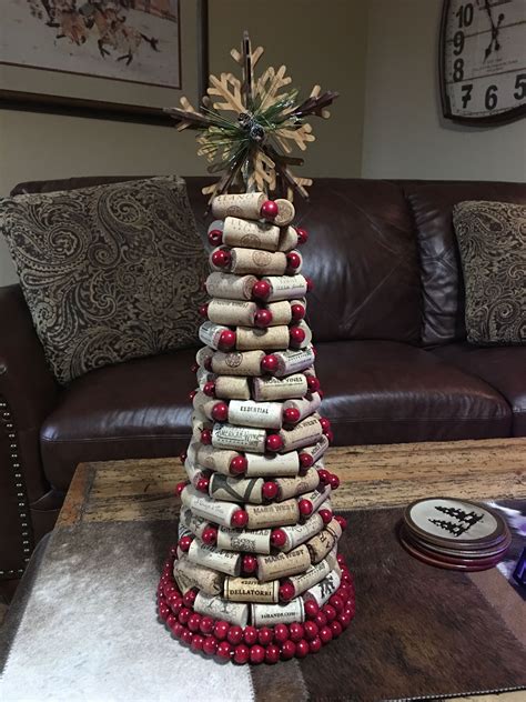 How To Make Wine Cork Christmas Tree Welcome To Scrappin Cats