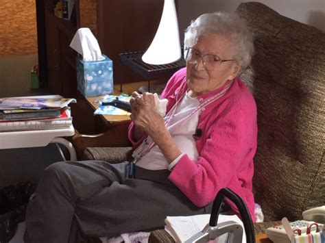 local 107 year old woman reveals her secret to longevity