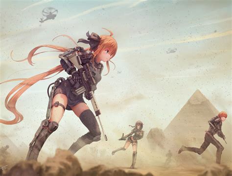 Anime Battlefield Wallpaper