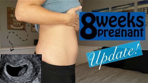 8 Weeks Pregnancy Update Ultrasound Am I Really Pregnant Youtube