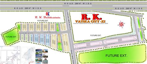 1800 Sq Ft Plot For Sale In R K Buildestate Vatika City Xi Phagi Jaipur