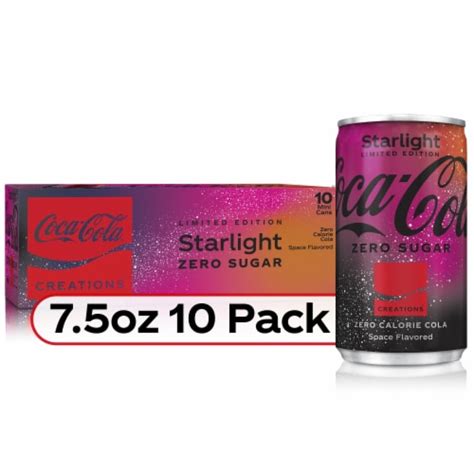 Coca Cola Zero Sugar Starlight Fridge Pack Cans Pk Fl Oz