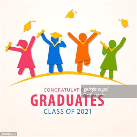 Jumping Graduates Silhouette Photos And Premium High Res Pictures