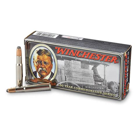 20 Rds 405 Winchester Lead Flat Point Ammunition