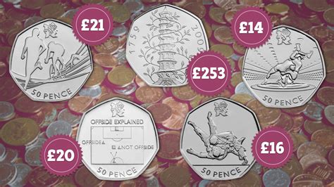 Rarest 50p Coins In Circulation How Much Are They Worth The