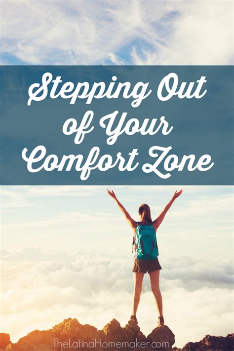 Stepping Out Of Your Comfort Zone