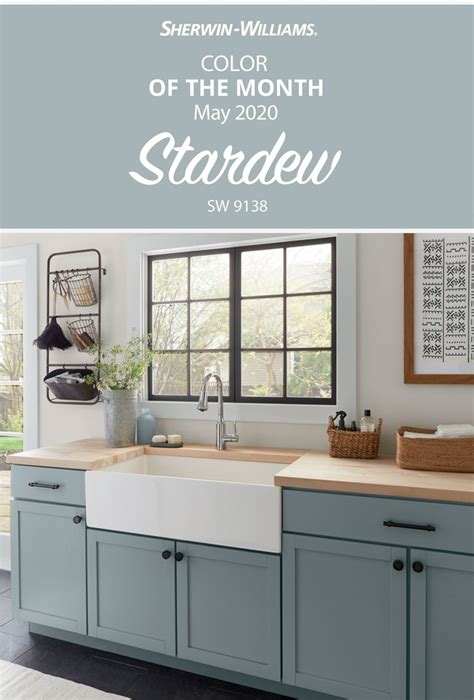 May Color Of The Month Sherwin Williams Kitchen Renovation Kitchen