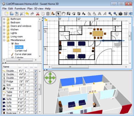 Interior design software sweet home 3d is an open source interior design software that helps you place your furniture on a house 2d plan, with a 3d preview. 6 Best Free Home Design Software For Windows (With images ...