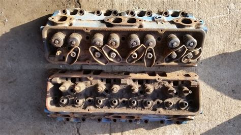 Pair Chevy 350 Cylinder Heads Rods N Sods Uk Hot Rod And Street Rod