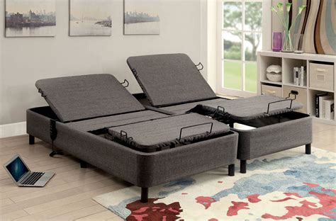 Furniture Of America Syringa Twin Xl Adjustable Bed Frame Adjustable
