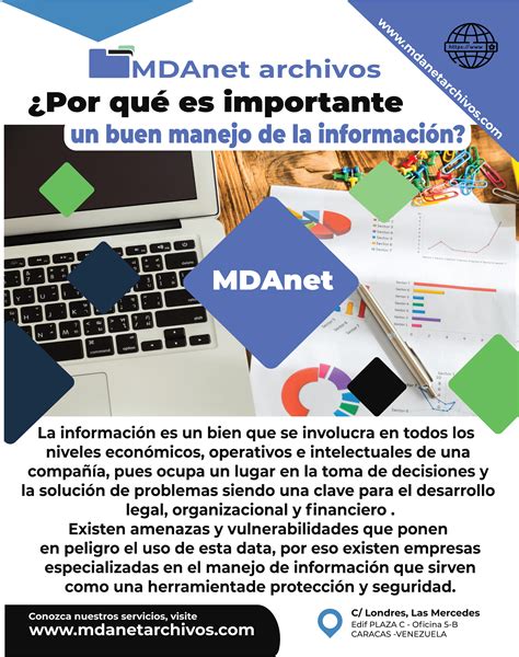 Por qué es importante un buen manejo de la información MDAnet