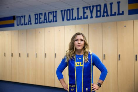 Senior Signoffs Elise Zappia Recalls Humble Growth Of Beach Volleyball