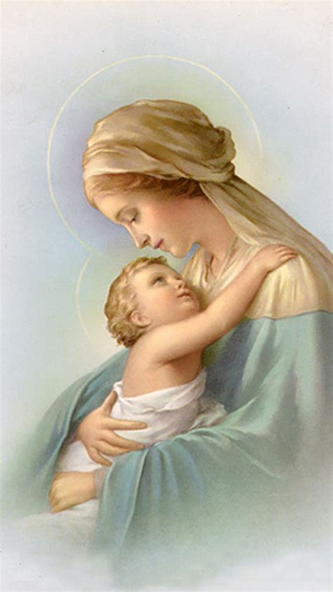 Mother Mary With Baby Jesus Wallpaper 34 Images