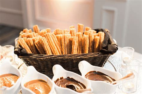 Churros Bar Churros Are A Spanish Inspired Treat And The Dough Paired