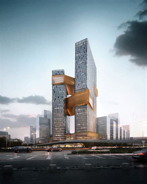 Nbbj Designs Towering Shenzhen Campus For Internet Giant