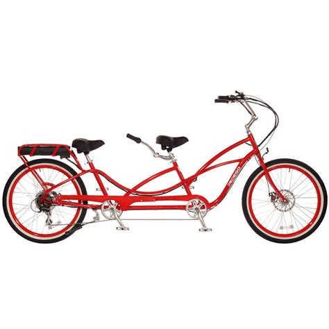 2019 Pedego Tandem Electric Bicycle Red At
