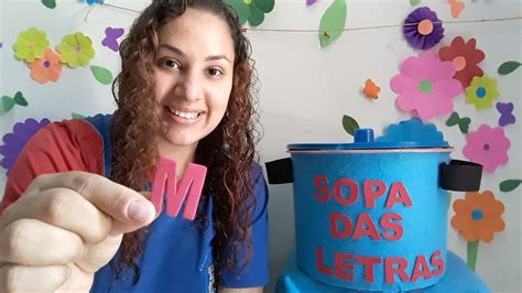 Recurso Para Trabalhar O Alfabeto Sopa Das Letras Youtube