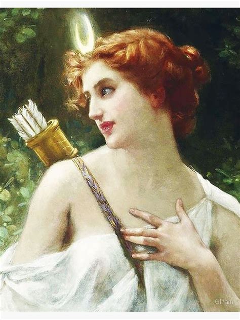 Goddess Artemis Diana Art Board Print By Gpam Redbubble Renaissance Art Greek Art