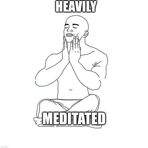 Shaved Guy Heavily Meditated Imgflip