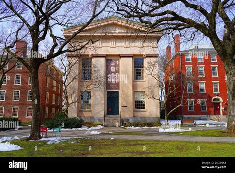 Providence Ri 5 Mar 2022 View Of The Campus Of Brown University A Landmark Ivy League