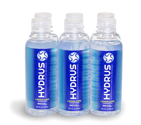 Hydrus Concentrate 6 Pack Of 8oz Bottles 24 Servings Per Bottle