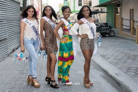 Miss Teen Belize Delegates Officially Sashed The San Pedro Sun
