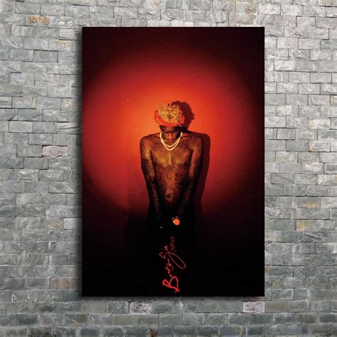 Art Poster Wall Canvas Young Thug Barter 6 Custom Rap Music Singer Star