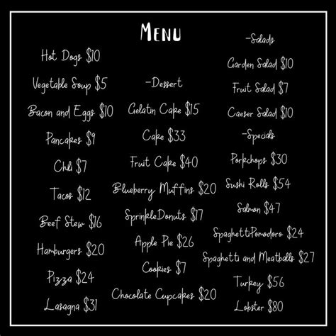 Bloxburg Cafe Menu Code