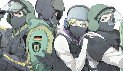 Pin By Jcmixer On レインボーシックス Rainbow Six Siege Anime Rainbow Six