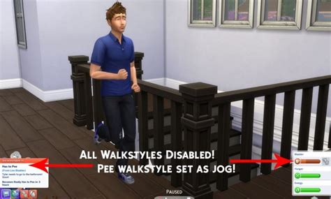 Simstopics All Walkstyles Disabled By Devilgurl At Mod The Sims Sims