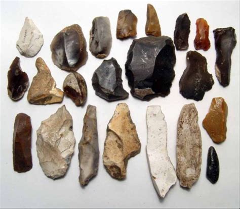 These Tools Are Made Of Cryptocrystalline More Commonly Known As Stone