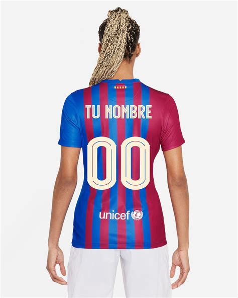Camiseta 1ª Fc Barcelona 20212022 Personalizada