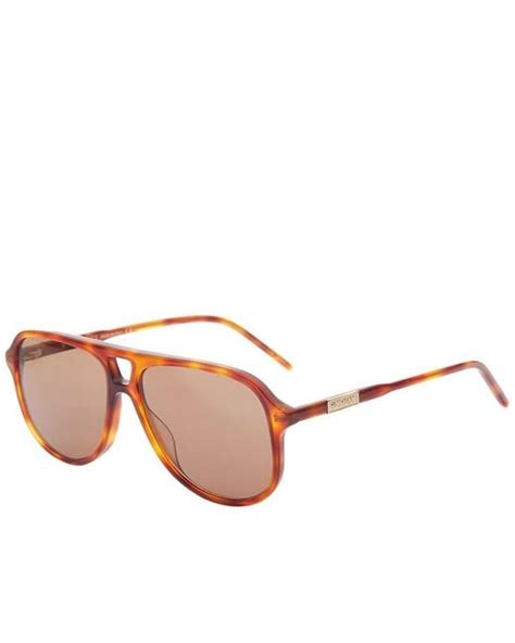 gucci eyewear gg1156s sunglasses in brown for men lyst