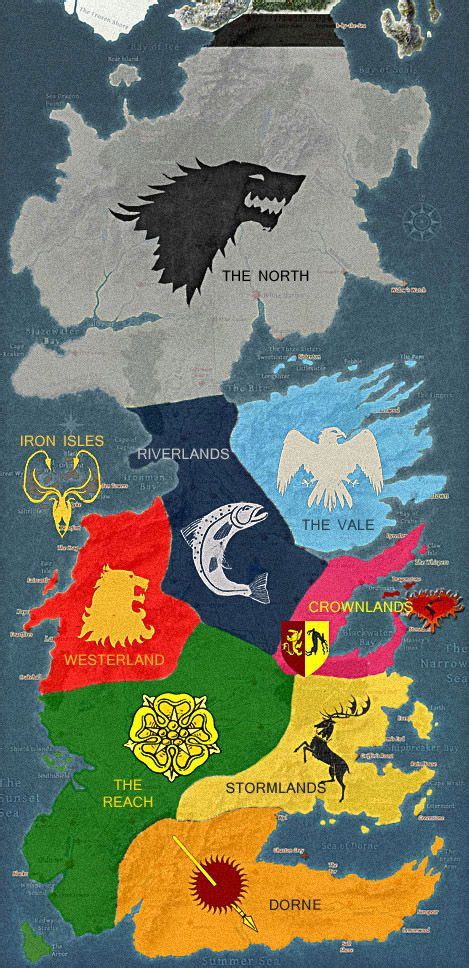 45 Map Of Westeros Game Of Thrones Ideas Westeros Game Of Thrones